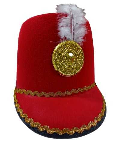 Chapeau majorette rouge