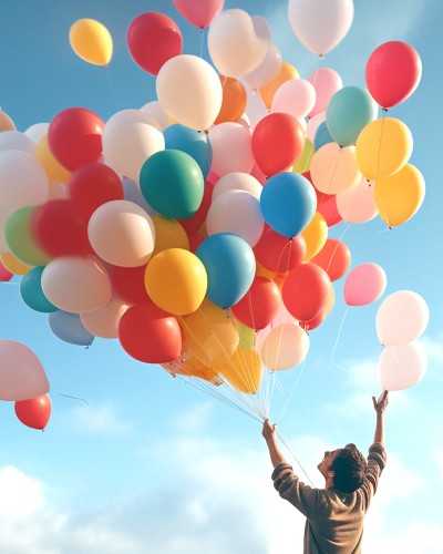 Ballons Hélium en Quantités Pour Lâché de Ballons