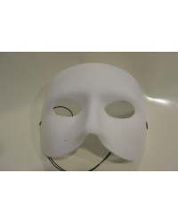 Demi masque blanc