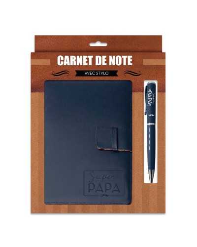 Coffret Carnet Notes + Stylo "Papa"