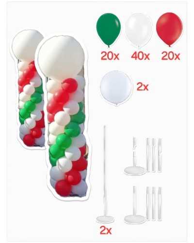 Kit 2 Colonnes Ballons Italie
