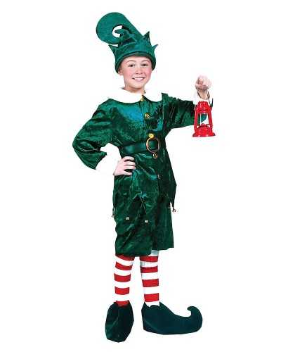 Elfe lutin vert enfant