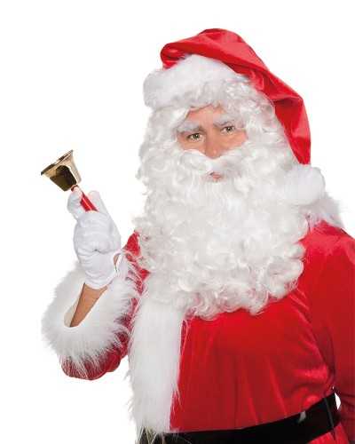 Perruque et barbe de Saint Nicolas/ père Noël