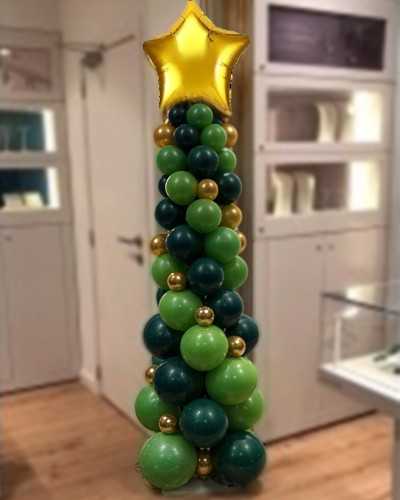Sapin de Noël en Ballons