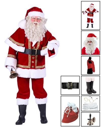 Pack Complet Père Noël Velours Super Luxe