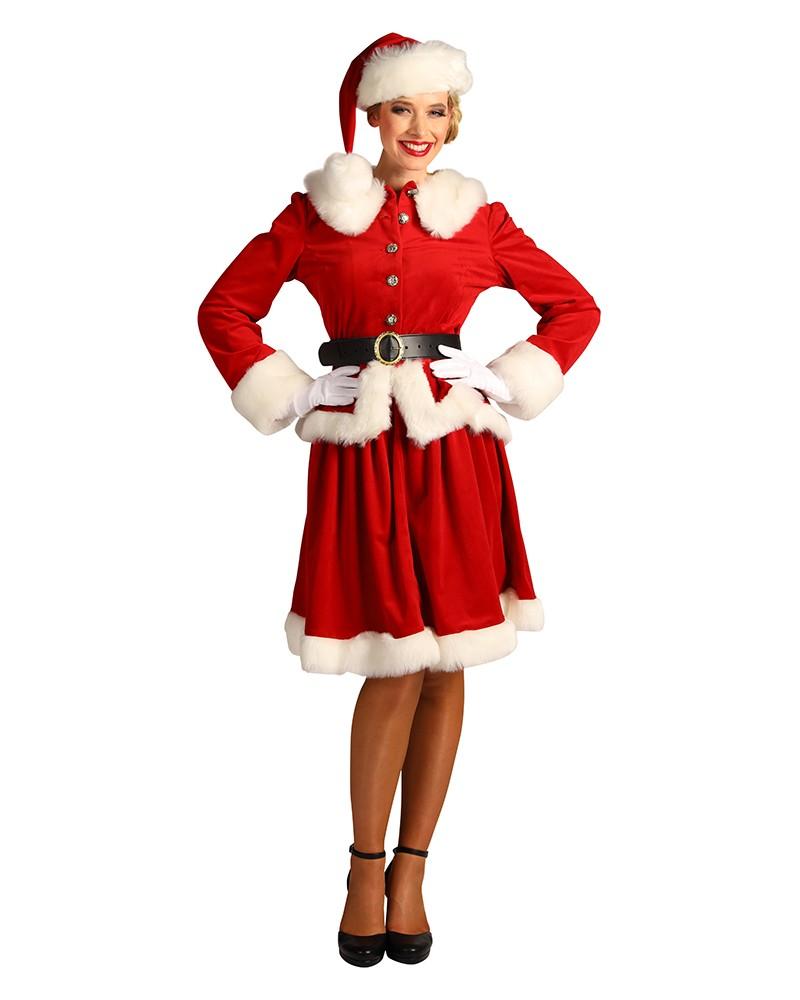 Costume de Mère Noel de Luxe