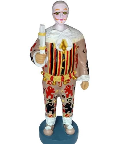 Statue résine gille masque