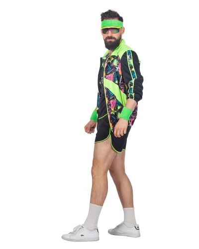 Tenue de fitness d'aérobic rétro