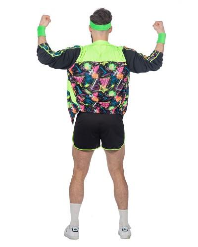 Tenue de fitness d'aérobic rétro