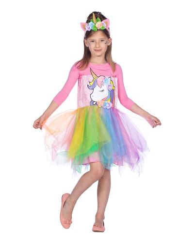 Robe de licorne avec diadème "fille"