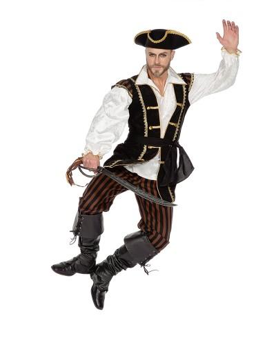 Déguisement Pirate brun pour Homme