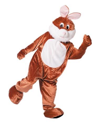 Mascotte lapin de Pâques "brun"