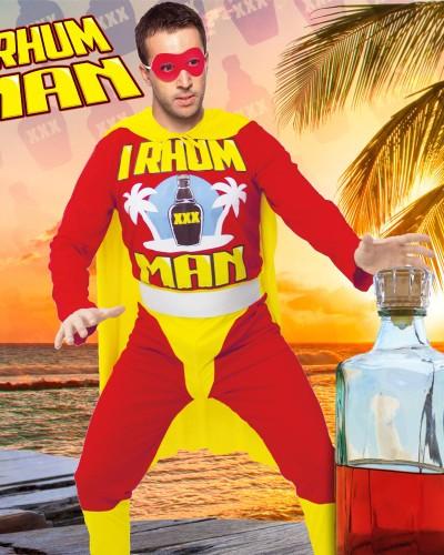 Costume Humoristique "I Rhum Man"