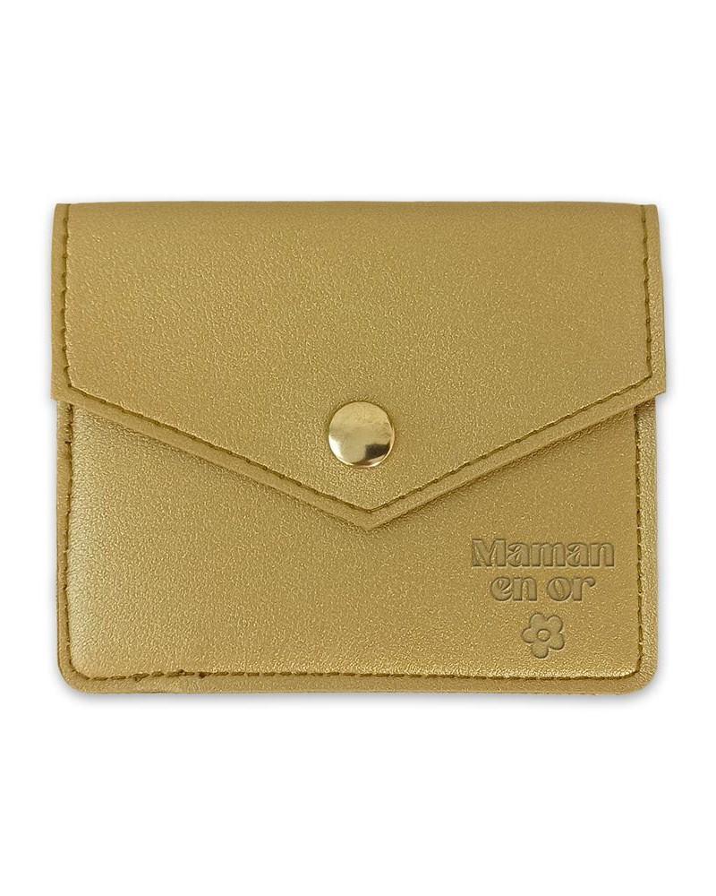 Porte Cartes Maman En Or Porte Cartes Maman En Or