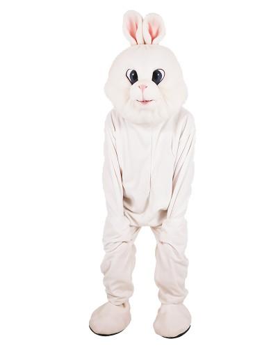 Mascotte Lapin Blanc