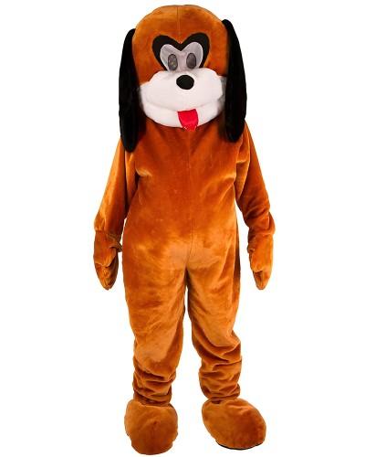 Mascotte de Chien Brun