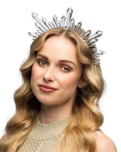 Tiare Couronne halo Saphira