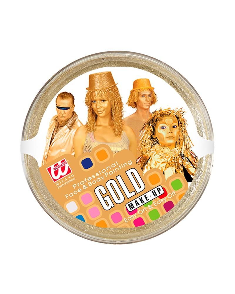 Maquillage Professionnelle 25gr Doré