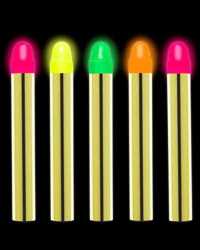 Set de 5 battons de maquillage fluo de 15 g