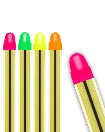 Set de 5 battons de maquillage fluo de 15 g