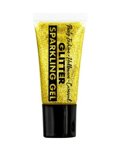Tube de maquillage doré pailleté 25 ml