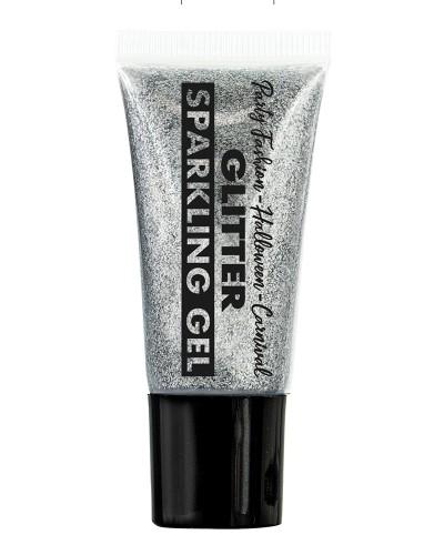 Tube de maquillage Argenté pailleté 25 ml