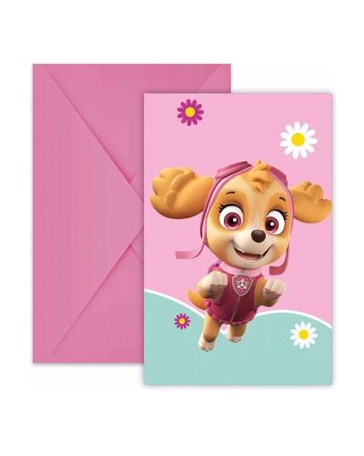 Invitations et enveloppes Pat'Patrouille