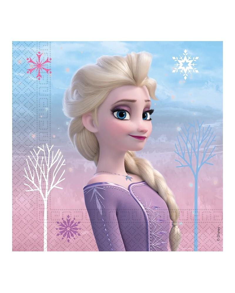 Serviette Reine des Neiges