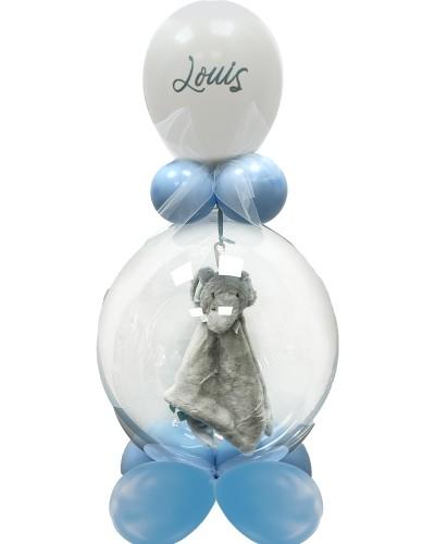Bulle naissance doudou éléphant