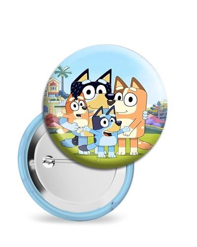 Badges "Bluey" 58 mm "Personnalisable en ligne"