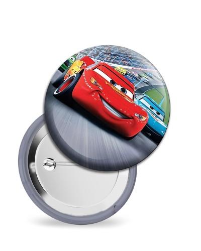 Badges "Cars" 58 mm "Personnalisable en ligne"