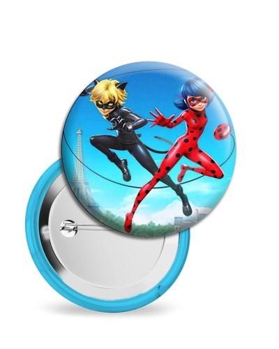 Badges "Miraculous" 58 mm "Personnalisable en ligne"