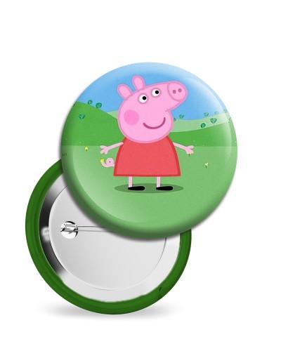 Badges "Peppa Pig" 58 mm "Personnalisable en ligne"