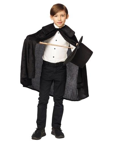 Cape noire en velours