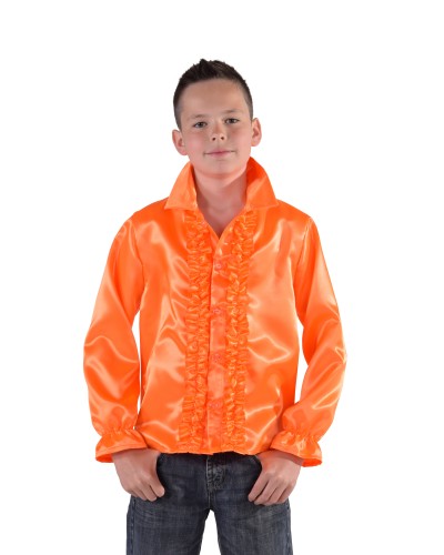 Chemise disco orange enfant