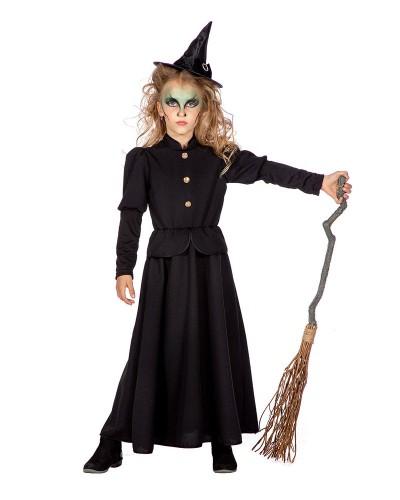 Robe de Sorcière noire classique enfant