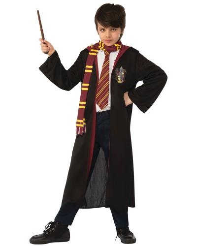 Déguisement Gryffondor : Cape + Baguette + Echarpe + Cravate enfant