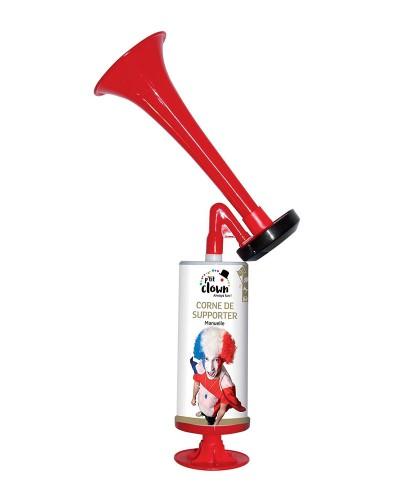 Corne de supporter manuelle – rouge