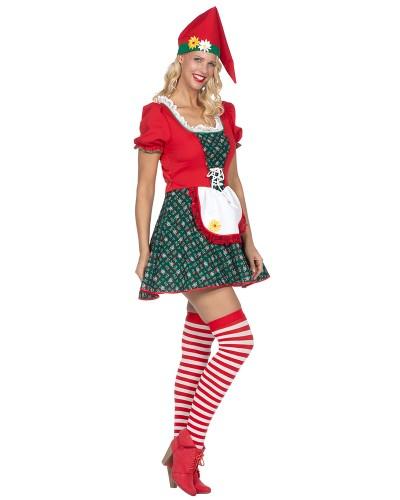 Déguisement Gnome Sexy Femme – Robe courte et Chapeau