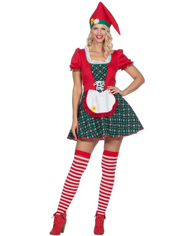 Déguisement Gnome Sexy Femme – Robe courte et Chapeau