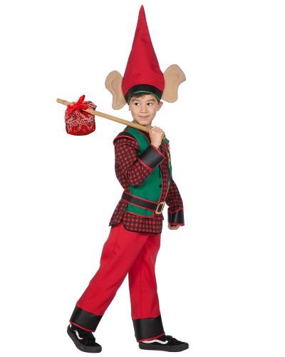 Déguisement Gnome enfant – Pantalon, Haut, Ceinture et Chapeau