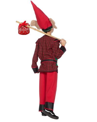 Déguisement Gnome enfant – Pantalon, Haut, Ceinture et Chapeau