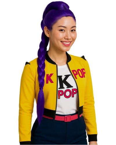 Perruque K-Pop Mystic Braid – Lilas