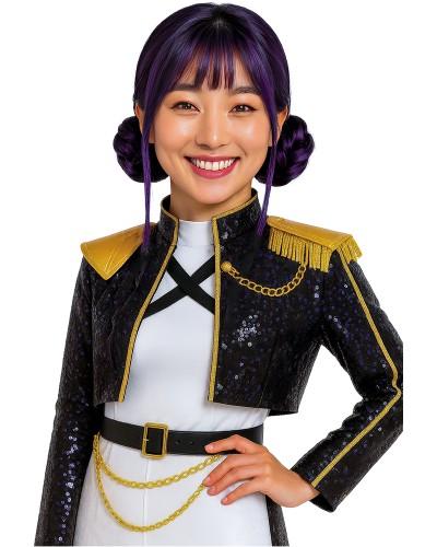 Perruque K-Pop Starry Buns – Noir