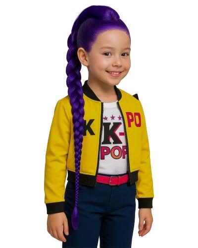 Perruque K-Pop Mystic Braid – Lilas enfant