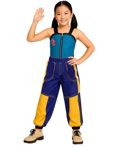 Déguisement Pop Star Lotus pour enfant fille – Style K-pop avec pantalon et haut