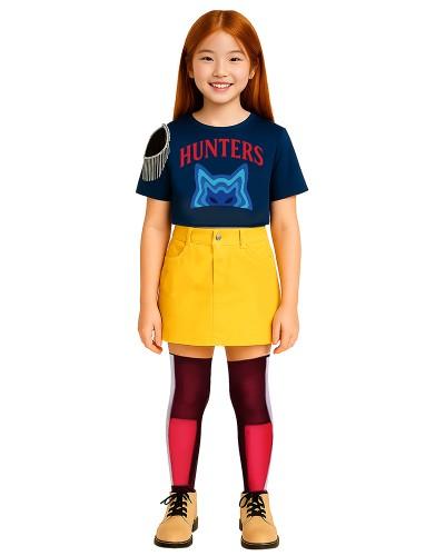 Déguisement Pop Star Lotus pour enfant fille – Style K-pop avec pantalon et haut