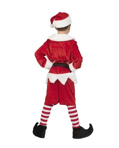 Costume de Noël pour enfant – Gilet, pantalon, bonnet et ceinture