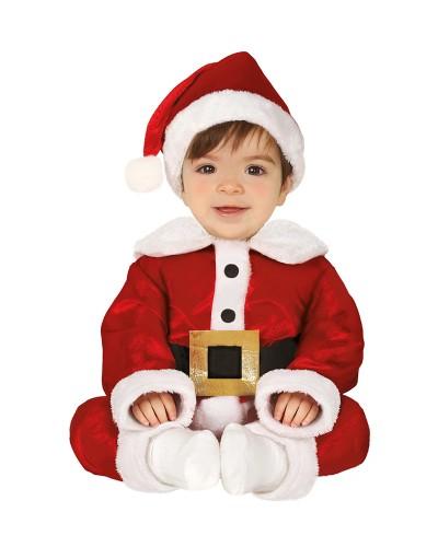 Déguisement bébé Papa Noël – Chapeau, chemise et pantalon