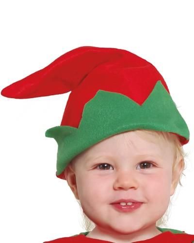 Déguisement Elfe de Noël bébé – Chapeau, chemise, pantalon et couvre-pieds